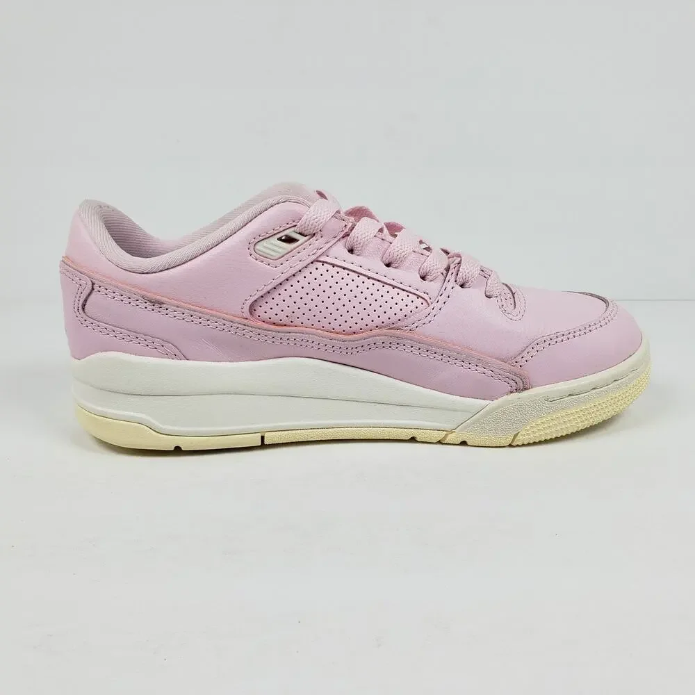 Nike Air Jordan Flight Court Girls Sz 4.5Y Womens Sz 6 Pink Foam Sail Shoes